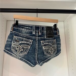 Jaded London x Rock Revival Denim Shorts